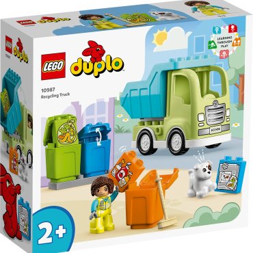 LEGO Мусоровоз 10987, деталей 15 шт