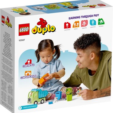 LEGO Мусоровоз 10987, деталей 15 шт