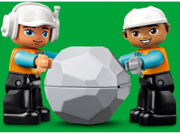 LEGO Грузовик и гусеничный экскаватор 10931, деталей 20 шт
