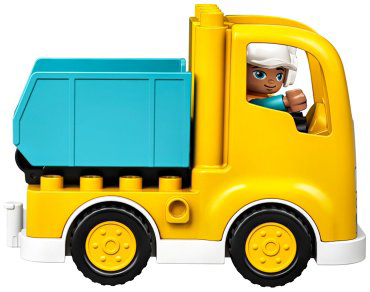 LEGO Грузовик и гусеничный экскаватор 10931, деталей 20 шт купить,NaN