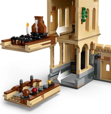 LEGO Уроки полетов Harry Potter 76447, деталей 651 шт