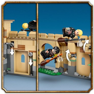 LEGO Уроки полетов Harry Potter 76447, деталей 651 шт