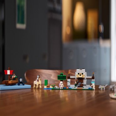 LEGO Путешествие на пиратском корабле Minecraft 21259, деталей 166 шт купить,NaN