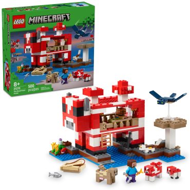 LEGO Дом грибной коровы 21270, деталей 500 шт