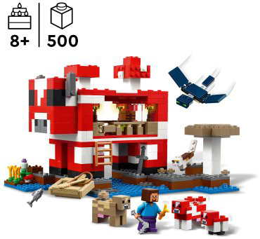 LEGO Дом грибной коровы 21270, деталей 500 шт купить,NaN