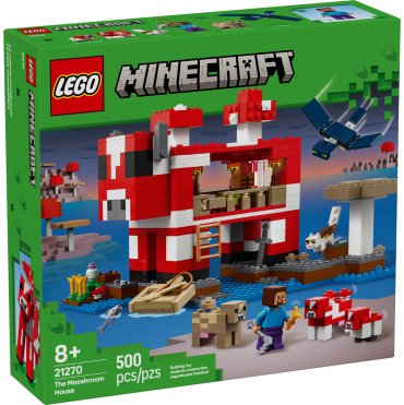 LEGO Дом грибной коровы 21270, деталей 500 шт - ForteMarket LEGO Дом грибной коровы 21270, деталей 500 шт купить,0