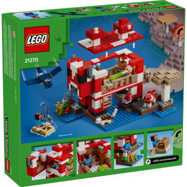 LEGO Дом грибной коровы 21270, деталей 500 шт купить,NaN