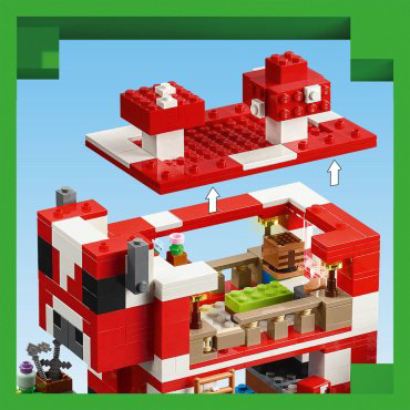LEGO Дом грибной коровы 21270, деталей 500 шт купить,NaN