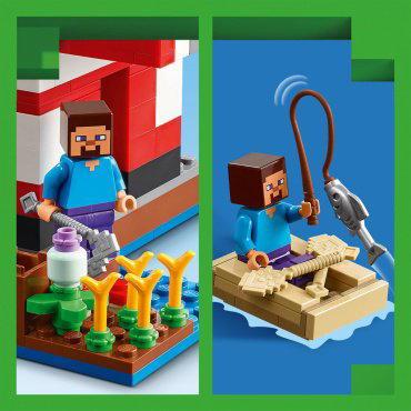 LEGO Дом грибной коровы 21270, деталей 500 шт купить,NaN