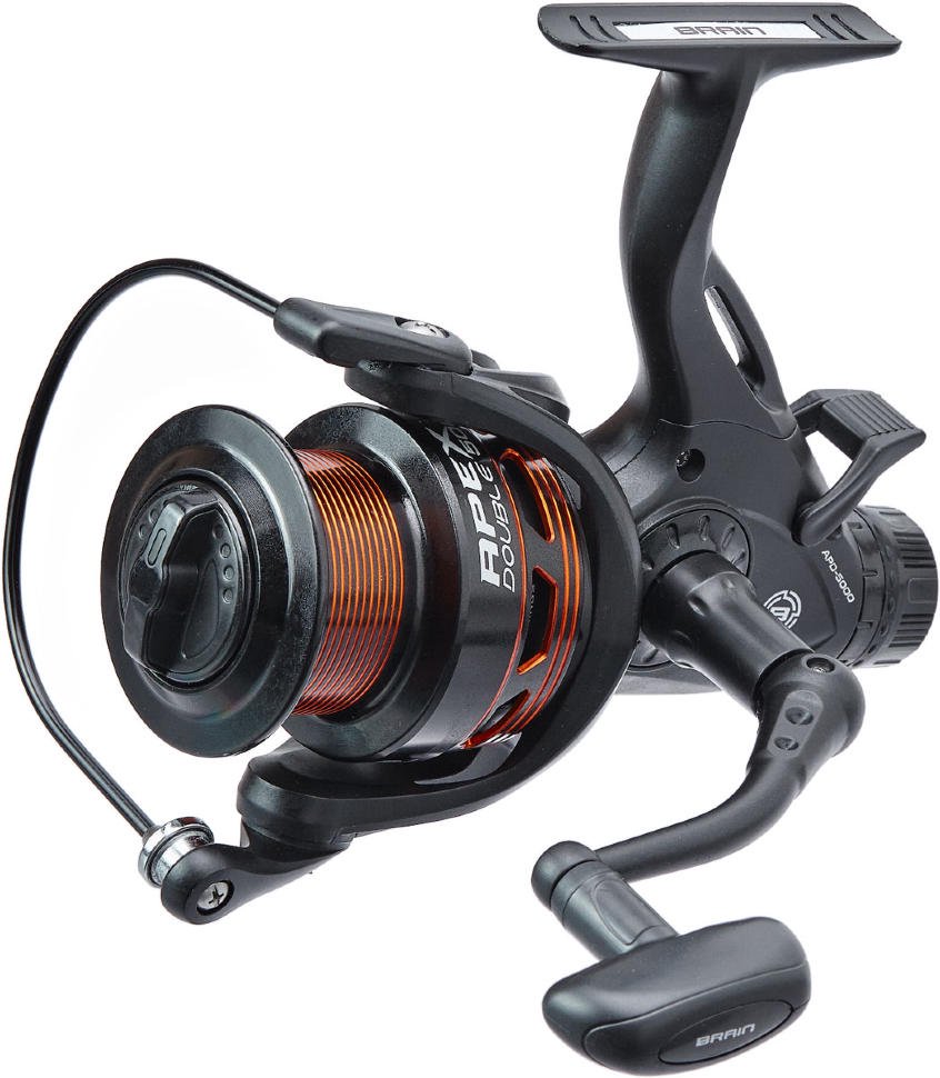 Катушка Brain Apex Double Baitrunner 6000 6+1BB 5.1:1 черная купить,NaN