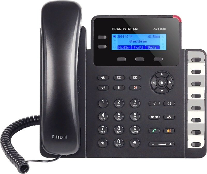 IP-телефон Grandstream GXP1628 черный купить,30611