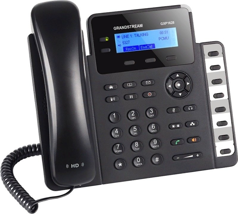 IP-телефон Grandstream GXP1628 черный