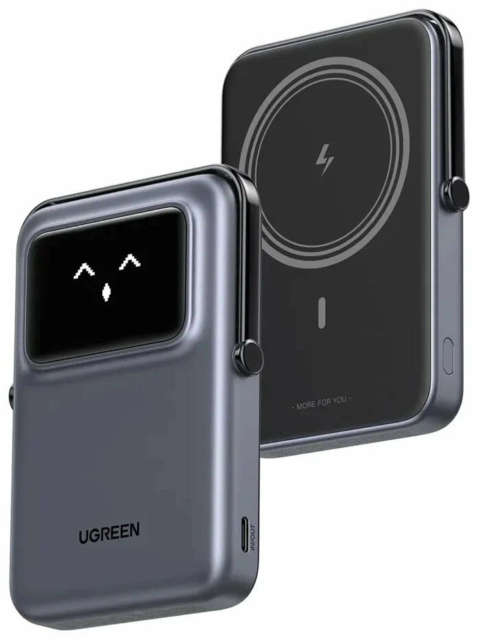 Внешний аккумулятор Ugreen PB572 10000 мАч серый купить,22990