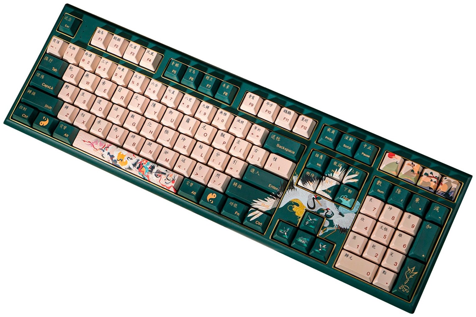Клавиатура Varmilo VBM108 Crane A01A037A8A4A01A031 зеленый купить,NaN