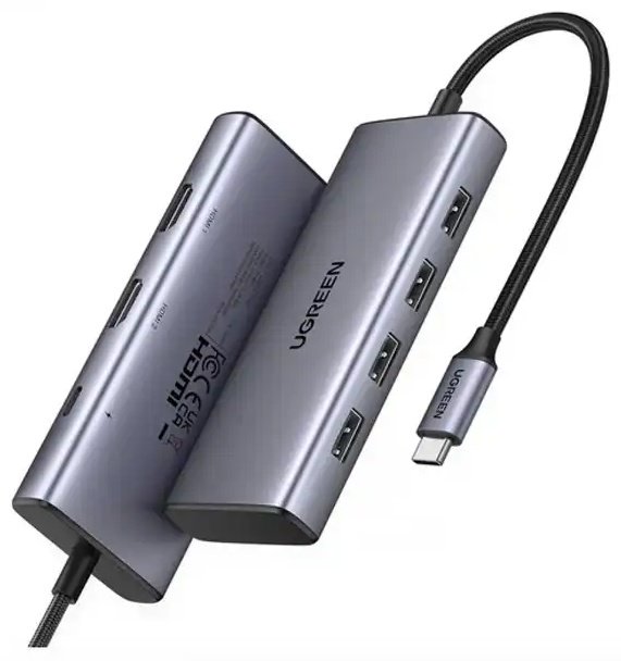 Док-станция Ugreen CM498 35897 серый купить,NaN