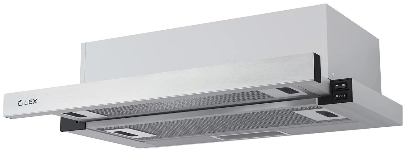Вытяжка LEX HOGAN 600 INOX серебристый купить,NaN