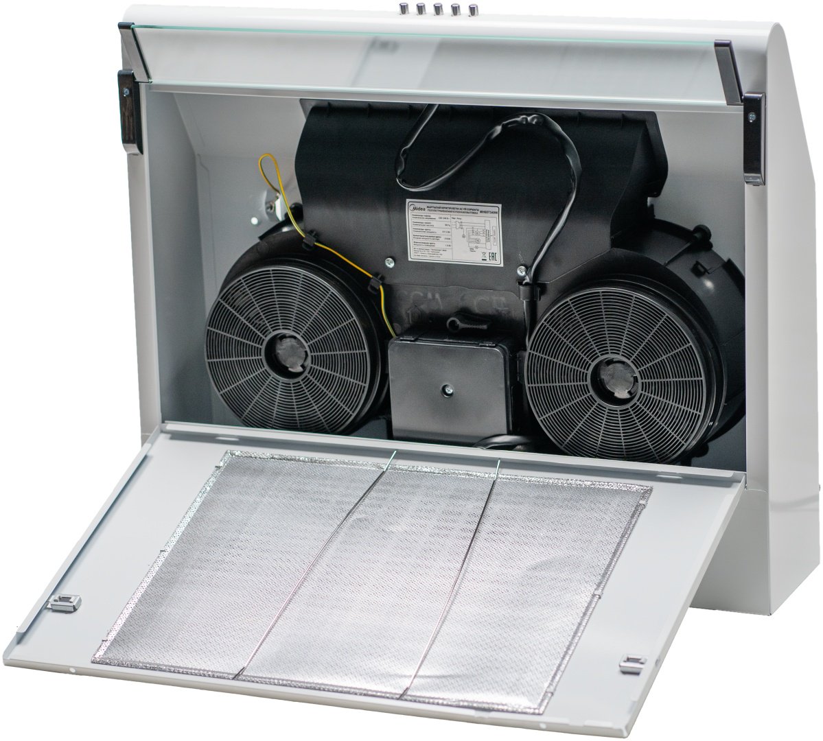 Вытяжка Midea MH60T349 W белый купить,45972