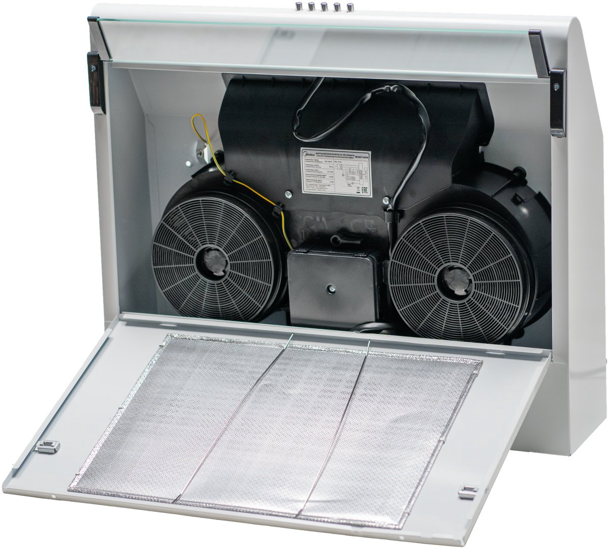 Вытяжка Midea MH60T349 W белый купить,45972