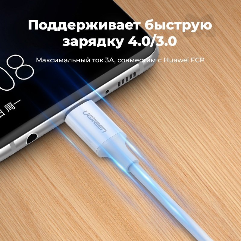 Кабель Ugreen USB Type-C - USB Type-C 1 м US264 (60518) купить,NaN