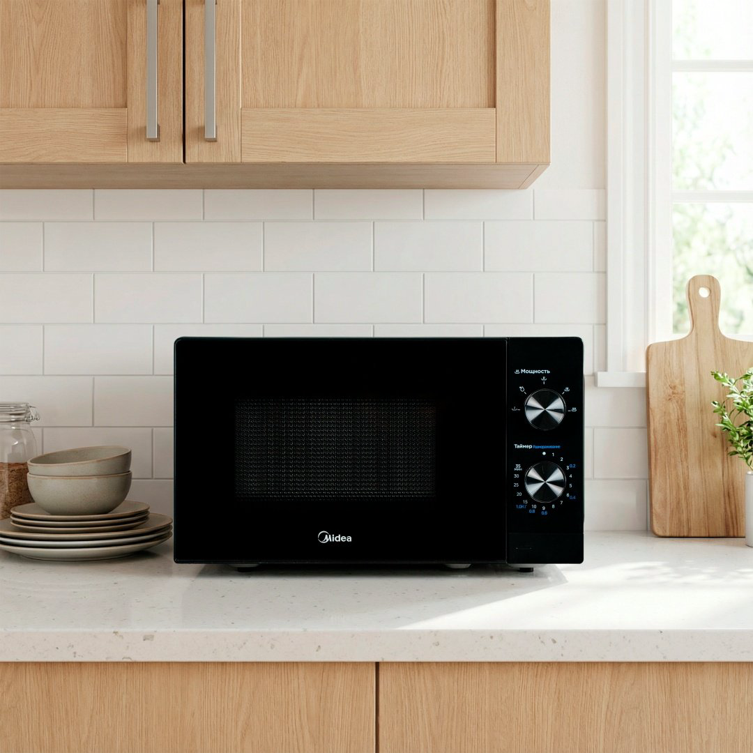 Микроволновая печь Midea MM720C2VR-B черный купить,NaN