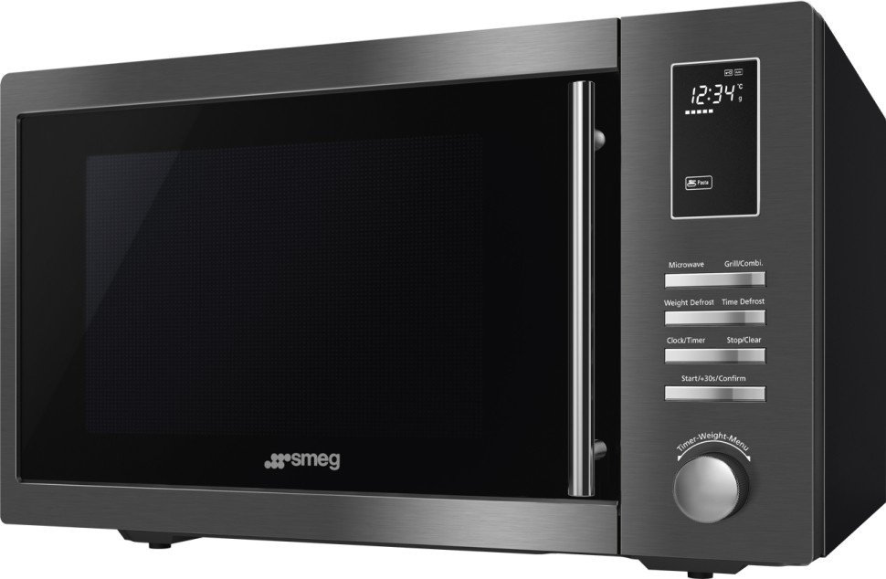 Микроволновая печь Smeg MOE25B серебристый
