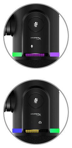 Микрофон HyperX FlipCast черный