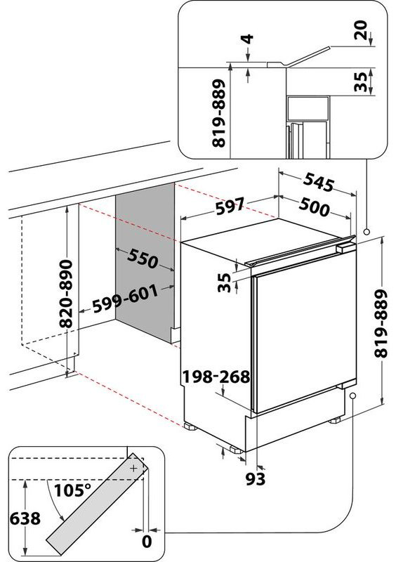 Холодильник Whirlpool WBUF 011 белый - ForteMarket Холодильник Whirlpool WBUF 011 белый купить,370356