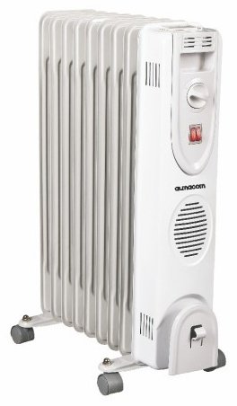 Масляный радиатор ALMACOM C45-9 белый купить,36000