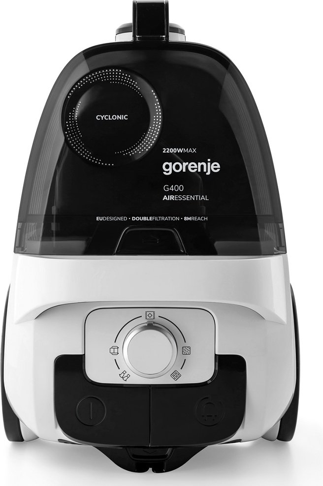 Пылесос Gorenje VC2201G4AEW серый, черный