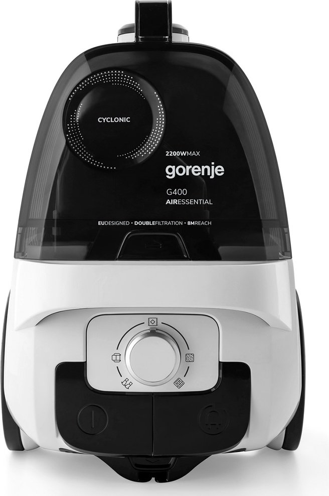 Пылесос Gorenje VC2201G4AEW серый, черный