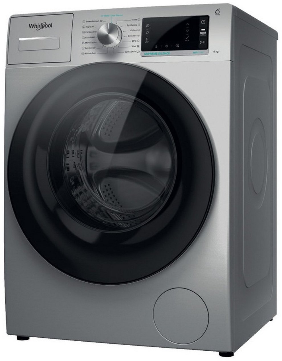 Стиральная машина Whirlpool W6 W945SB EE серебристый
