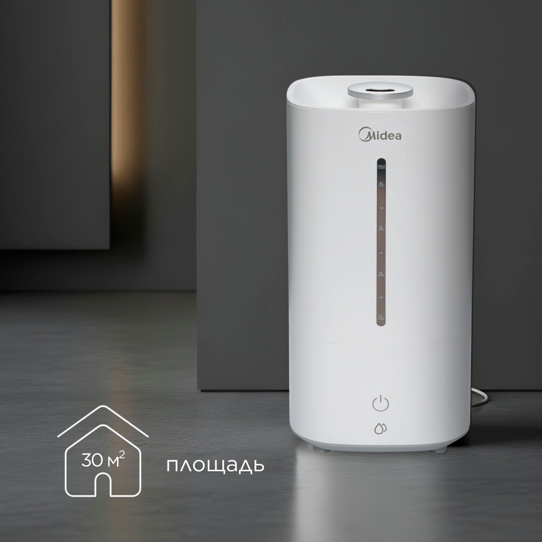 Увлажнитель воздуха Midea MHU-3G40A белый
