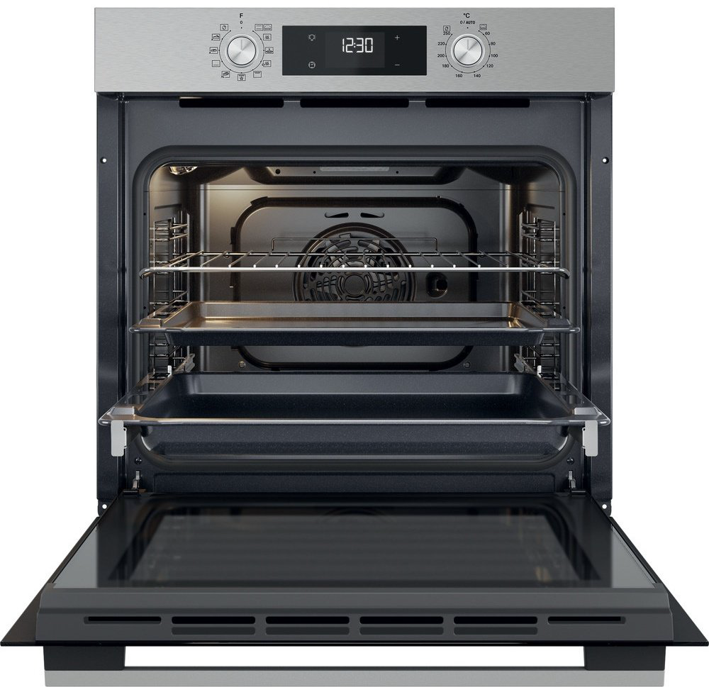 Духовой шкаф Whirlpool OMK58HU1X черный, серый - ForteMarket Духовой шкаф Whirlpool OMK58HU1X черный, серый купить,282555