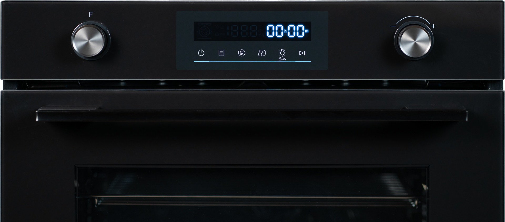 Духовой шкаф Midea MO78110 X черный, стальной купить,NaN