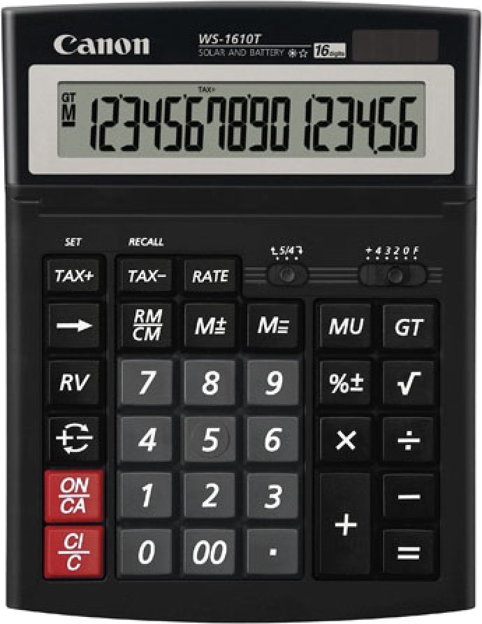 Canon настольный WS-1610T черный