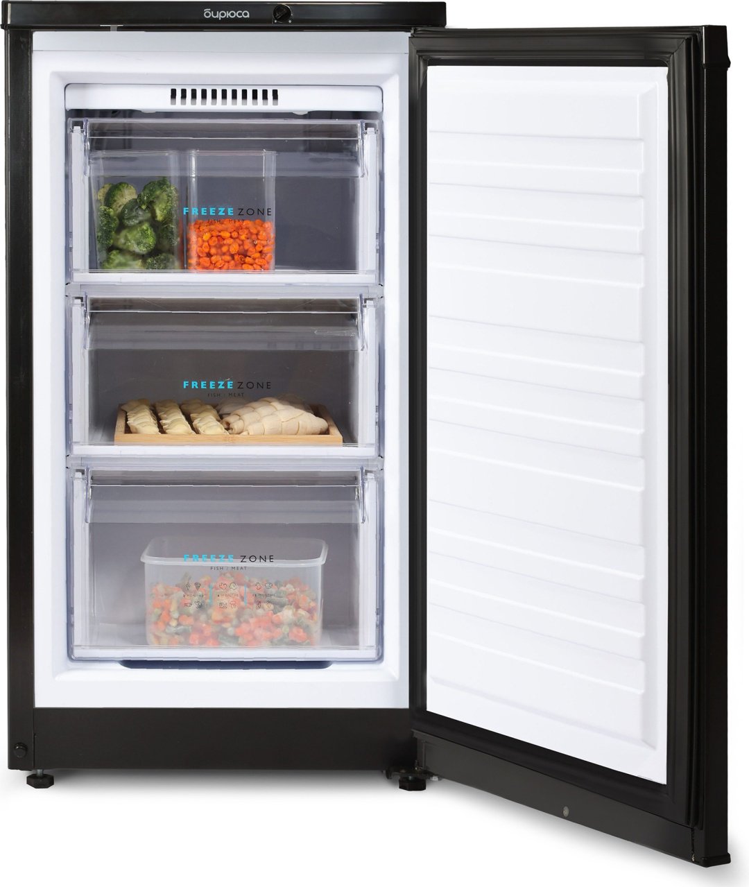 Морозильник Бирюса B412 80 л черный купить,NaN