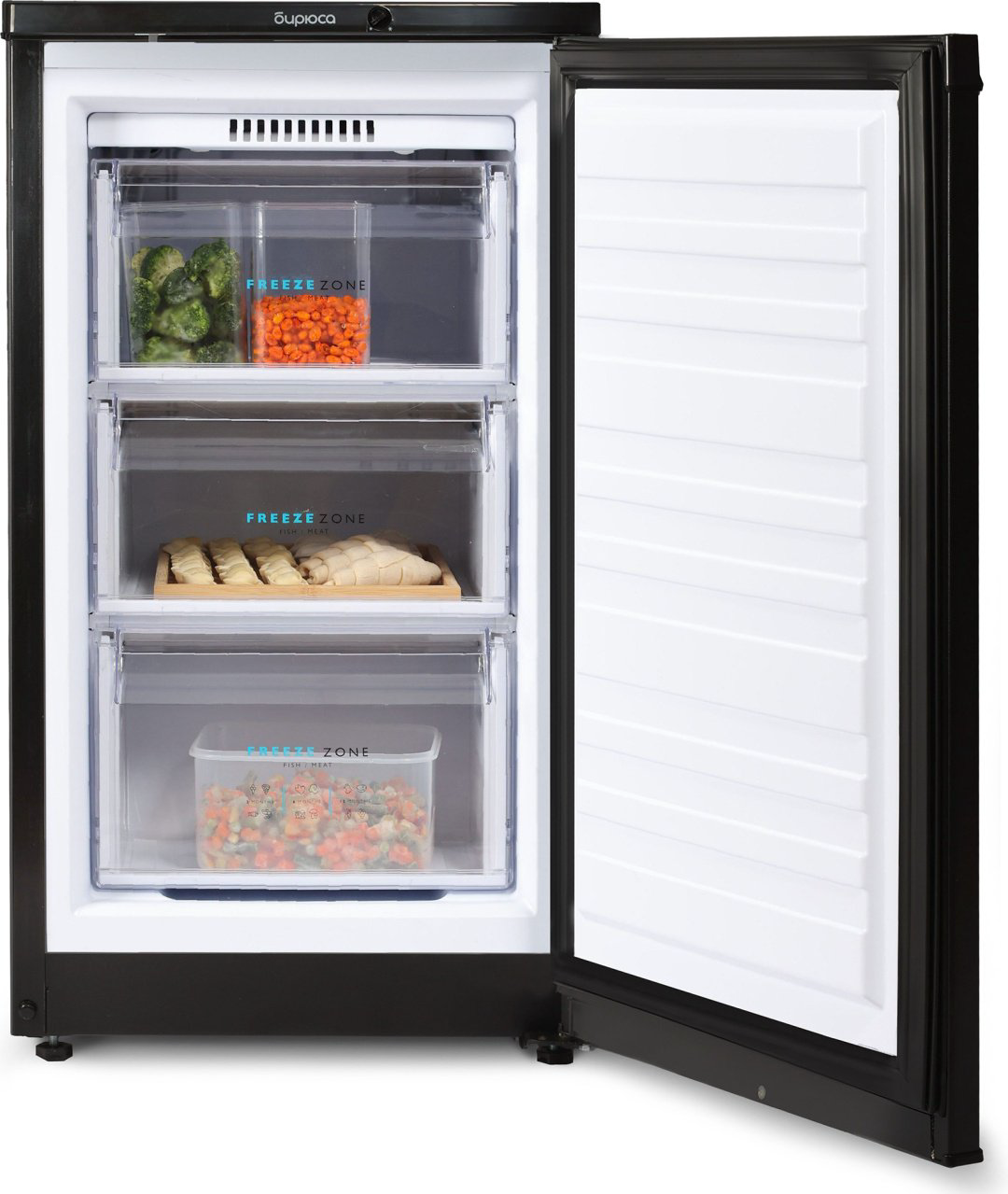 Морозильник Бирюса B412 80 л черный купить,NaN