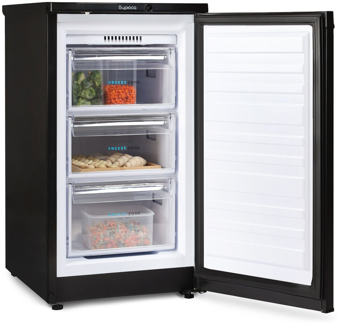 Морозильник Бирюса B412 80 л черный купить,NaN