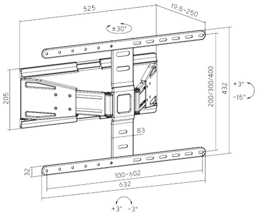 Кронштейн XG FMW-4390 купить,NaN