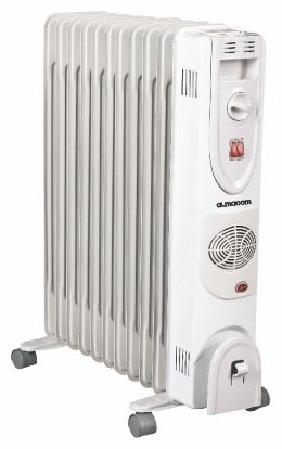 Масляный радиатор ALMACOM C45-9FAN белый купить,NaN