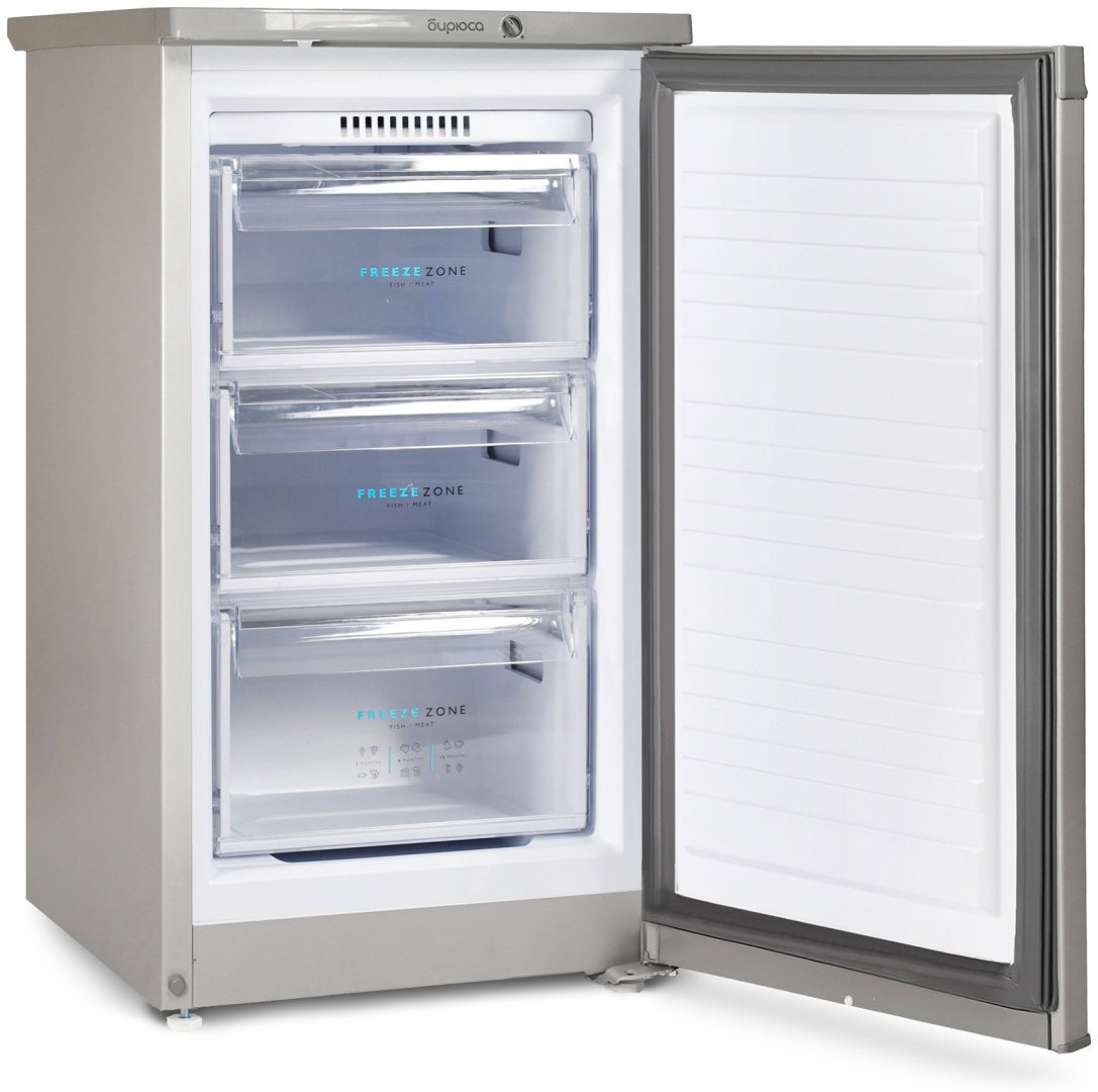 Морозильник Бирюса M412 80 л серый купить,NaN