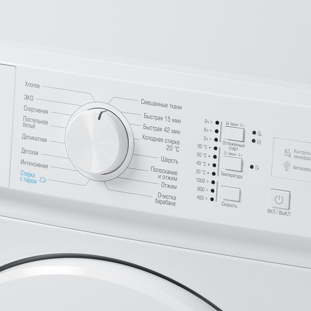 Стиральная машина Бирюса WM-SM510/08 белый купить,NaN