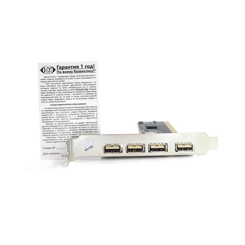 Контроллер ViTi PCI card V-T PCPC13 серый