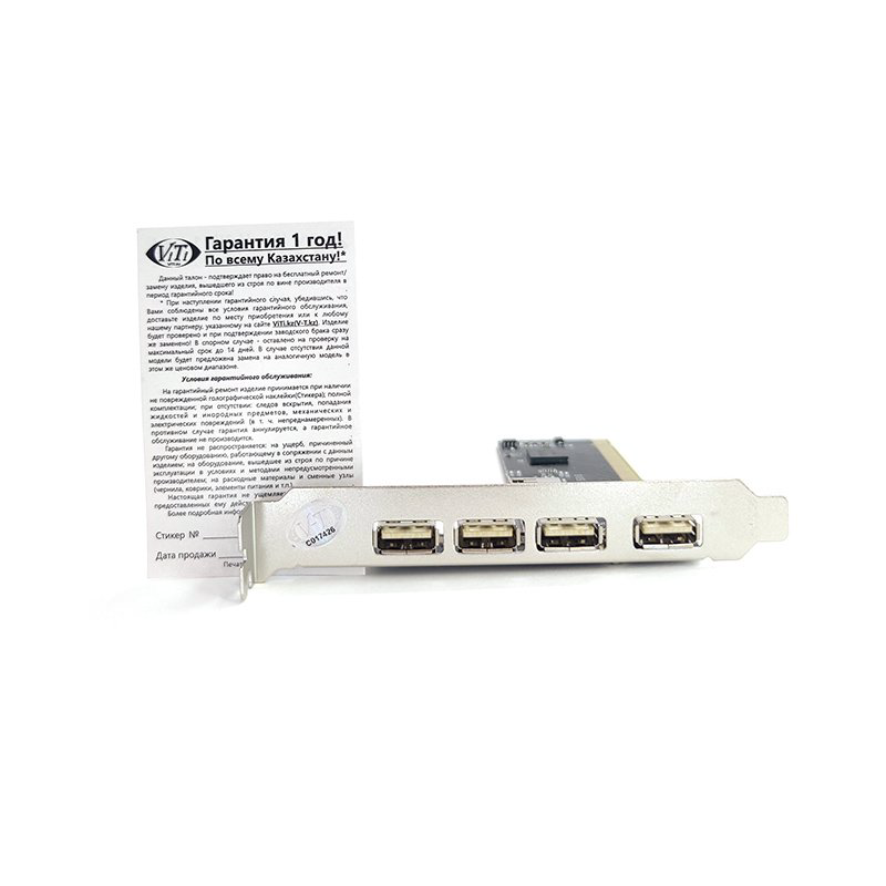  Контроллер ViTi PCI card V-T PCPC13 серый купить,3511