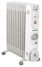 Масляный радиатор ALMACOM C45-9FAN белый