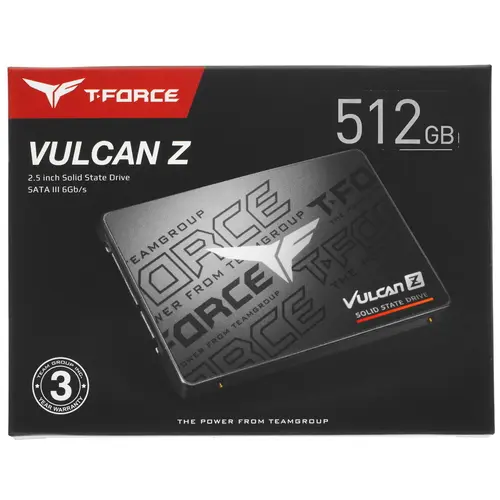 SSD накопитель Team Group T-force Vulcan Z T253TZ512G0C101 512 Gb купить,0