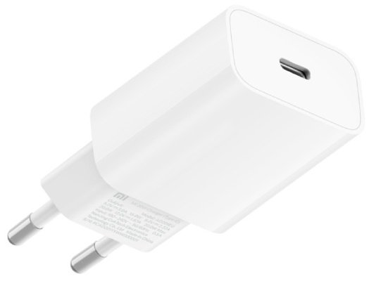 Зарядное устройство Xiaomi AD201EU USB Type-C белый купить,16000