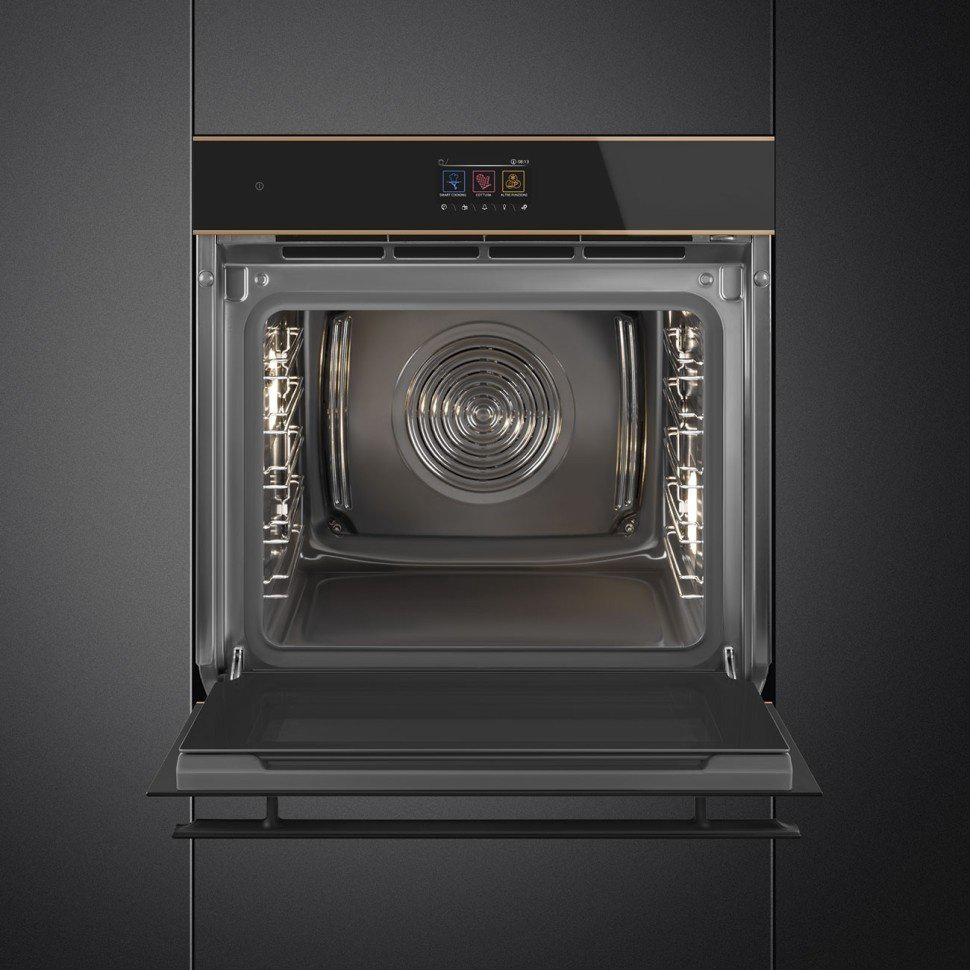 Духовой шкаф Smeg SO6604S4PNR черный купить,2197990
