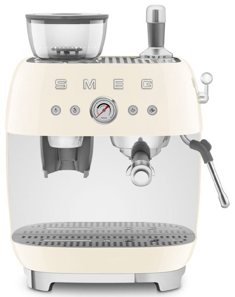 Кофемашина Smeg EGF03CREU бежевый купить,NaN
