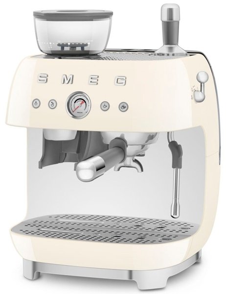 Кофемашина Smeg EGF03CREU бежевый купить,NaN